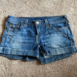 True Religion Jean Shorts